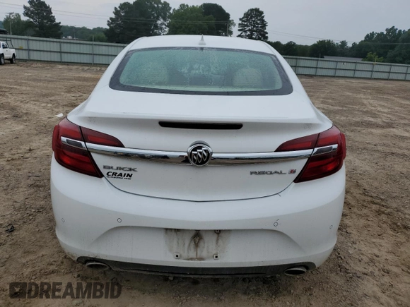 2014 Buick Regal Premium I with VIN 2G4GN5EX6E9256154, listed as a Copart auction lot 59495135 with 109,078 mi miles and Salvage title. Bid and sale history available at DreamBid. Image 6.