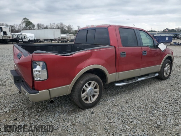 2008 Ford F-150 XLT with VIN 1FTPW12V28FA95908, listed as a Copart auction lot 43431695 with 31,980 mi miles and Salvage Title. Bid and sale history available at carsss.com. Image 3.