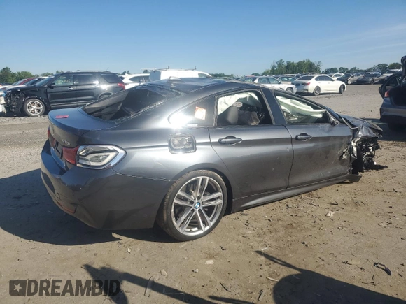 2019 BMW 4 Series 430i xDrive z VIN WBA4J3C59KBL05590, wystawiony jako Copart lot #57723065 z przebiegiem Nie podano mil oraz Szkoda całkowita • Salvage title. Historia ofert i sprzedaży dostępna na DreamBid. Obrazek 3.
