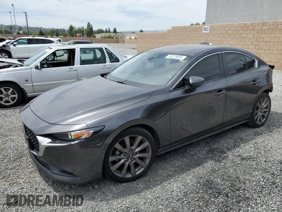 2020 Mazda 3 Select with VIN JM1BPACL7L1171987, listed as a Copart auction lot 56228805 with 66,314 mi miles and Salvage title. Bid and sale history available at DreamBid. Image 1.