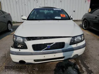 2002 Volvo S60 with VIN YV1RS61R522139334, listed as a Copart auction lot 66400194 with 0 mi miles and Salvage Title. Bid and sale history available at carsss.com. Image 5.