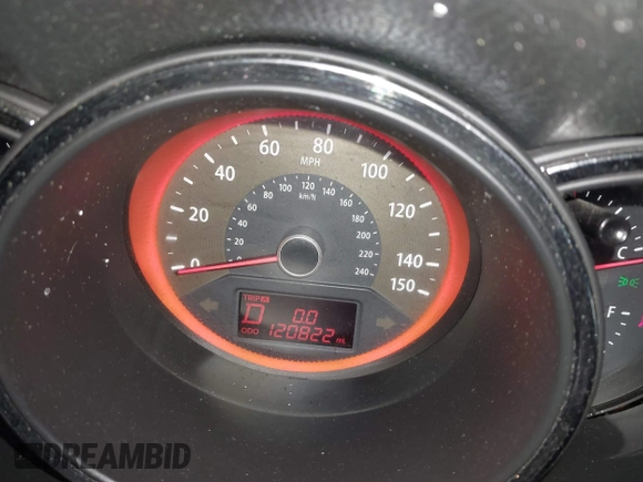 2013 Kia Sorento SX with VIN 5XYKWDA28DG367307, listed as a IAAI auction lot 41437488 with 120,822 mi miles and . Bid and sale history available at DreamBid. Image 7.