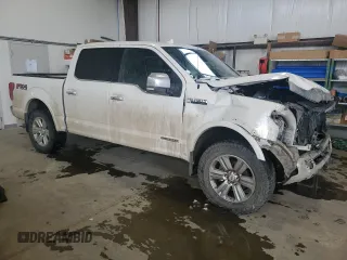 2018 Ford F-150 XL with VIN 1FTFW1E13JFD56117, listed as a Copart auction lot 50377485 with 0 mi miles and Salvage Title. Bid and sale history available at carsss.com. Image 4.