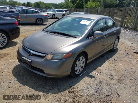 2006 Honda Civic LX with VIN 1HGFA16596L116774, listed as a IAAI auction lot 42674620 with 258,067 mi miles and . Bid and sale history available at DreamBid. Image 2.