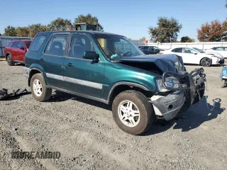 2001 Honda CR-V EX with VIN JHLRD18671S026467, listed as a Copart auction lot 78949614 with 206,097 mi miles and Salvage Title. Bid and sale history available at carsss.com. Image 4.