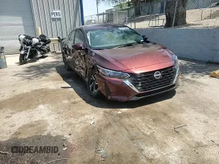 2024 Nissan Sentra SV with VIN 3N1AB8CV5RY332624, listed as a Copart auction lot 58671425 with 11,924 mi miles and Salvage title. Bid and sale history available at DreamBid. Image 13.