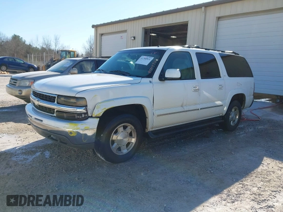 2002 Chevrolet Suburban LS with VIN 3GNEC16Z72G205717, listed as a IAAI auction lot 41700921 with 1 mi miles. Bid and sale history available at carsss.com. Image 2.