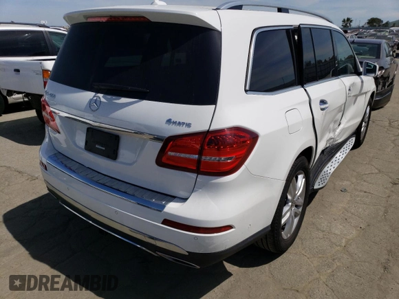 2019 Mercedes-Benz GLS with VIN 4JGDF6EE5KB238226, listed as a Copart auction lot 49728753 with 51,778 mi miles. Bid and sale history available at carsss.com. Image 3.
