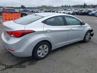 2016 Hyundai Elantra SE with VIN 5NPDH4AE5GH756867, listed as a IAAI auction lot 41761113 with 148,954 mi miles and . Bid and sale history available at DreamBid. Image 4.