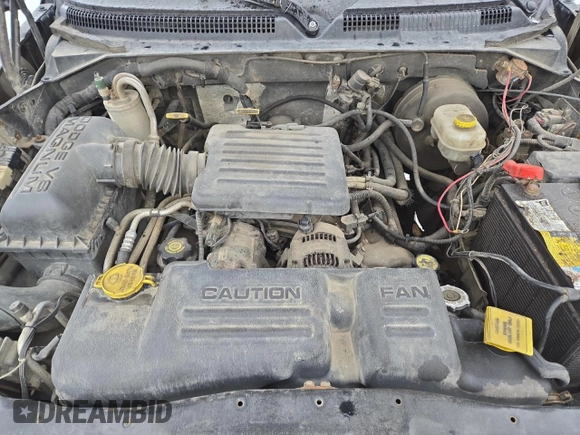 2000 Dodge Dakota Sport with VIN 1B7GG22N9YS708746, listed as a Copart auction lot 47067725 with 292,586 mi miles and Salvage Title. Bid and sale history available at carsss.com. Image 12.