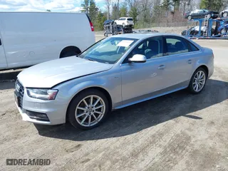 2015 Audi A4 Premium with VIN WAUBFAFL6FN042132, listed as a IAAI auction lot 41908411 with NaN miles. Bid and sale history available at carsss.com. Image 17.