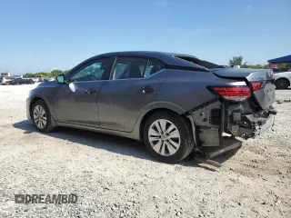 2024 Nissan Sentra S with VIN 3N1AB8BV2RY214869, listed as a Copart auction lot 58093885 with 22,615 mi miles and Non repairable. Bid and sale history available at DreamBid. Image 2.
