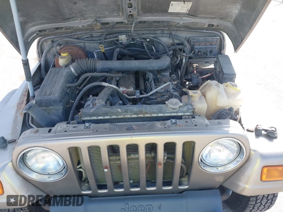2006 Jeep Wrangler Sport Right Hand Drive with VIN 1J4F449S46P716520, listed as a IAAI auction lot 41763887 with 236,816 mi miles. Bid and sale history available at carsss.com. Image 10.