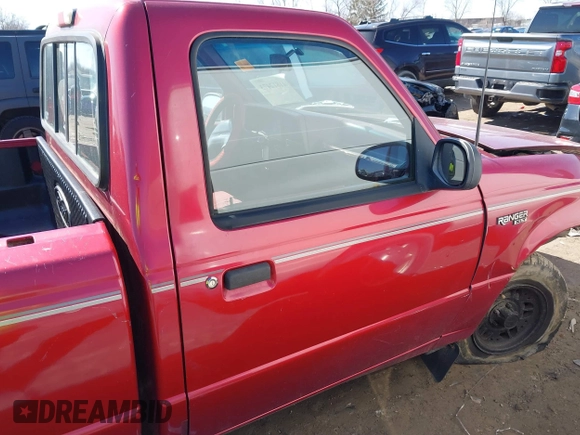 1994 Ford Ranger Splash with VIN 1FTCR10A3RPB91970, listed as a IAAI auction lot 41812473 with 89,729 mi miles. Bid and sale history available at carsss.com. Image 13.