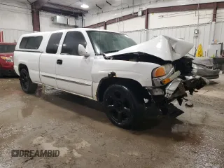 2005 GMC New Sierra 1500 SL with VIN 1GTEC19V55Z336229, listed as a Copart auction lot 86907474 with 0 mi miles and Non Repairable. Bid and sale history available at carsss.com. Image 4.