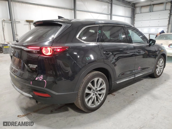 2016 Mazda CX-9 Signature with VIN JM3TCBEY0G0107825, listed as a Copart auction lot 43812975 with 72,138 mi miles and Salvage Title. Bid and sale history available at carsss.com. Image 3.