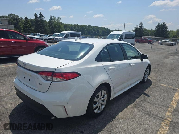2024 Toyota Corolla LE with VIN 5YFB4MDE6RP133424, listed as a IAAI auction lot 42852869 with 25,073 mi miles and . Bid and sale history available at DreamBid. Image 13.