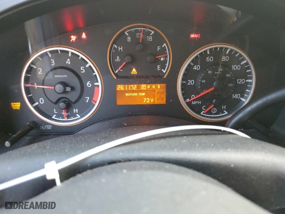 2008 Nissan Titan XE with VIN 1N6BA07D68N360867, listed as a Copart auction lot 85205934 with 261,172 mi miles and Salvage Title. Bid and sale history available at carsss.com. Image 9.