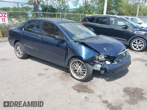2007 Toyota Corolla CE with VIN JTDBR32E970110791, listed as a IAAI auction lot 42150535 with 199,904 mi miles and . Bid and sale history available at DreamBid. Image 1.