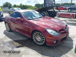 2011 Mercedes-Benz SLK with VIN WDBWK5JA8BF235883, listed as a IAAI auction lot 42589247 with 128,284 mi miles and . Bid and sale history available at DreamBid. Image 1.
