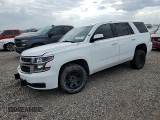 2017 Chevrolet Tahoe Commercial with VIN 1GNLCDEC6HR213726, listed as a Copart auction lot 43453425 with 137,168 mi miles and Salvage title. Bid and sale history available at DreamBid. Image 1.