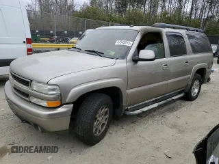 2003 Chevrolet Suburban Z71 with VIN 3GNFK16ZX3G284955, listed as a Copart auction lot 47545015 with 0 mi miles and Salvage Title. Bid and sale history available at carsss.com. Image 1.