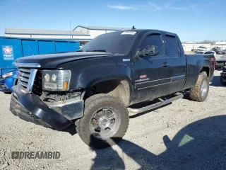 2009 GMC Sierra 1500 SLE with VIN 1GTEK29J09Z133275, listed as a Copart auction lot 43064665 with 0 mi miles and Salvage Title. Bid and sale history available at carsss.com. Image 1.
