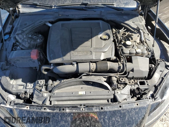 2018 Jaguar XF 25t Prestige with VIN SAJBE4FX9JCY64763, listed as a Copart auction lot 86058104 with 76,900 mi miles and Salvage Title. Bid and sale history available at carsss.com. Image 11.