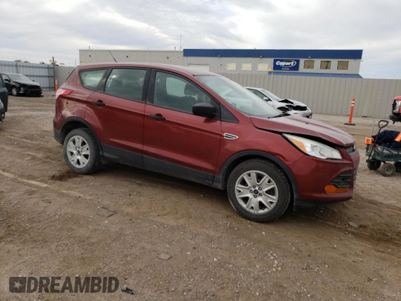 2014 Ford Escape S with VIN 1FMCU0F70EUE00397, listed as a Copart auction lot 73302933 with 116,104 mi miles and Salvage Title. Bid and sale history available at carsss.com. Image 4.
