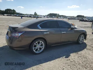 2012 Nissan Maxima S with VIN 1N4AA5AP0CC817990, listed as a Copart auction lot 55147635 with 121,428 mi miles and Clean Title. Bid and sale history available at DreamBid. Image 3.