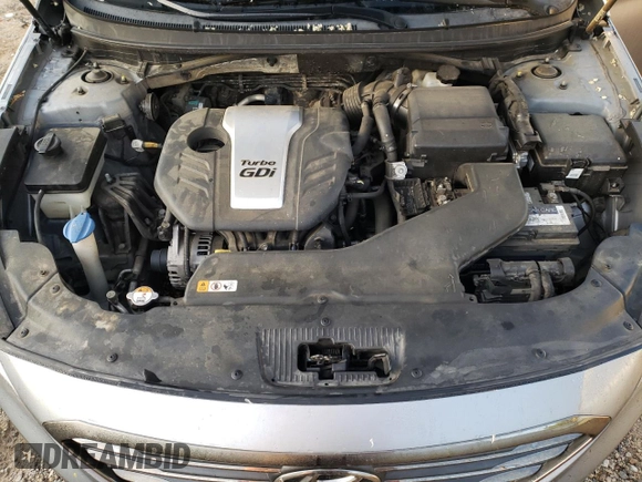 2015 Hyundai Sonata Eco z VIN 5NPE24AA9FH150330, wystawiony jako Copart lot #54132395 z przebiegiem 157 219 mil mil oraz Szkoda całkowita • Salvage title. Historia ofert i sprzedaży dostępna na DreamBid. Obrazek 11.