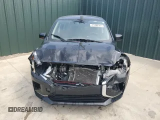 2024 Mitsubishi Mirage Black Edition with VIN ML32AWHJ5RH006531, listed as a Copart auction lot 56031835 with 6,800 mi miles and Clean title. Bid and sale history available at DreamBid. Image 5.