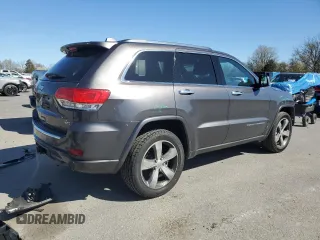2015 Jeep Grand Cherokee Overland with VIN 1C4RJFCG4FC637643, listed as a Copart auction lot 47181524 with 67,050 mi miles and Salvage Title. Bid and sale history available at carsss.com. Image 3.