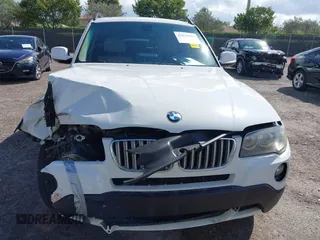 2010 BMW X3 xDrive30i with VIN WBXPC9C47AWJ36653, listed as a IAAI auction lot 41620909 with 126,642 mi miles. Bid and sale history available at carsss.com. Image 6.