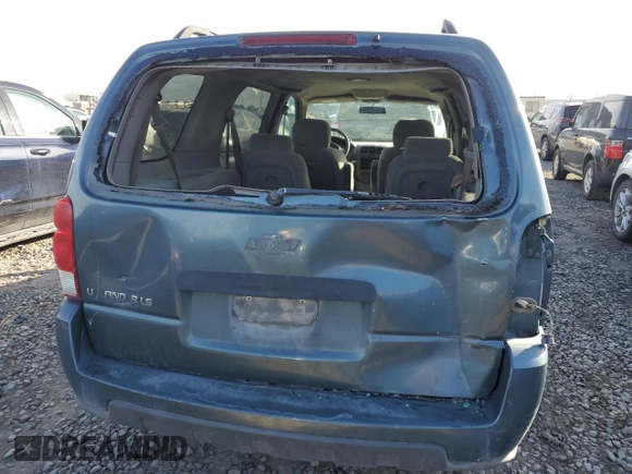 2006 Chevrolet Uplander LS Fleet with VIN 1GNDV23L36D216633, listed as a Copart auction lot 44266465 with 0 mi miles and Salvage Title. Bid and sale history available at carsss.com. Image 6.