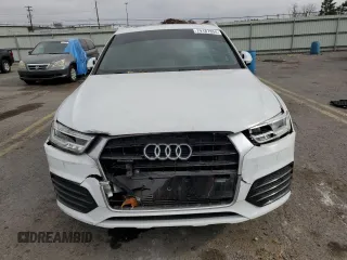 2017 Audi Q3 Prestige with VIN WA1GCCFS3HR015724, listed as a Copart auction lot 79187854 with 0 mi miles and Salvage Title. Bid and sale history available at carsss.com. Image 5.