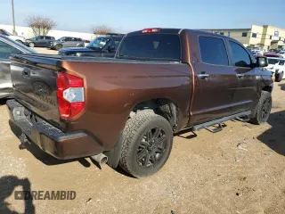 2016 Toyota Tundra 4WD Truck Platinum with VIN 5TFAW5F17GX518494, listed as a Copart auction lot 83022424 with 0 mi miles and Salvage Title. Bid and sale history available at carsss.com. Image 3.