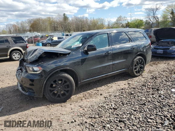 2019 Dodge Durango GT with VIN 1C4RDJDG3KC848321, listed as a Copart auction lot 53308345 with 72,533 mi miles and Salvage title. Bid and sale history available at DreamBid. Image 1.