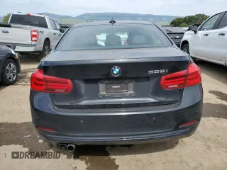 2016 BMW 3 Series 328i with VIN WBA8E9G53GNU29606, listed as a Copart auction lot 53123685 with 83,774 mi miles and Salvage Title. Bid and sale history available at carsss.com. Image 6.
