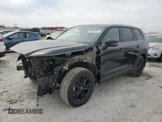 2024 Toyota Highlander XLE z VIN 5TDAAAB50RS066932, wystawiony jako Copart lot #49467475 z przebiegiem 3 455 mil mil oraz Szkoda całkowita • Salvage title. Historia ofert i sprzedaży dostępna na DreamBid. Obrazek 1.