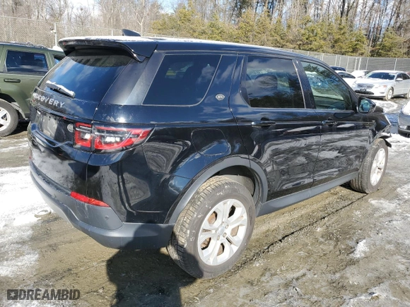 2020 Land Rover Discovery Sport S with VIN SALCJ2FX4LH851128, listed as a Copart auction lot 89362685 with 101,223 mi miles and Salvage Title. Bid and sale history available at carsss.com. Image 3.