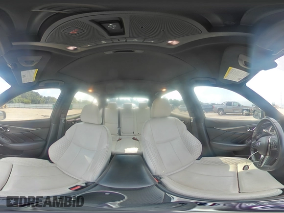 2021 Infiniti Q50 Red Sport 400 with VIN JN1FV7DPXMM850473, listed as a Copart auction lot 67663204 with 63,692 mi miles and Salvage Title. Bid and sale history available at DreamBid. Image 13.