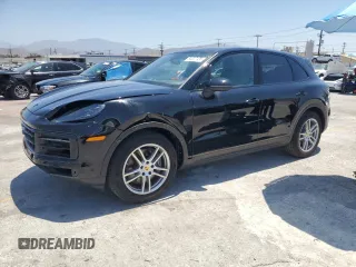 2024 Porsche Cayenne with VIN WP1AA2AY8RDA12225, listed as a Copart auction lot 64037125 with 7,414 mi miles and Salvage title. Bid and sale history available at DreamBid. Image 1.