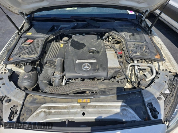 2015 Mercedes-Benz C-Class C 300 Luxury with VIN 55SWF4KB1FU017929, listed as a Copart auction lot 54109835 with 178,308 mi miles and Clean Title. Bid and sale history available at carsss.com. Image 7.