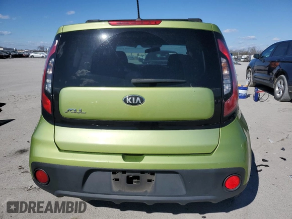 2018 Kia Soul with VIN KNDJN2A2XJ7902455, listed as a Copart auction lot 46652585 with 41,430 mi miles and Salvage Title. Bid and sale history available at carsss.com. Image 6.