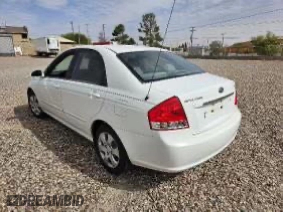 2009 Kia Spectra EX with VIN KNAFE221395611215, listed as a Copart auction lot 80164254 with 135,783 mi miles and Clean Title. Bid and sale history available at carsss.com. Image 3.