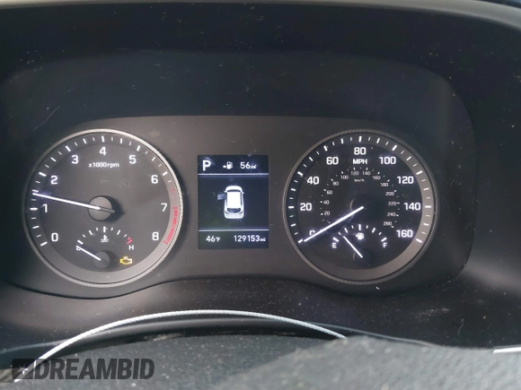 2019 Hyundai Tucson SE with VIN KM8J2CA49KU881841, listed as a IAAI auction lot 41099575 with 129,153 mi miles. Bid and sale history available at carsss.com. Image 7.