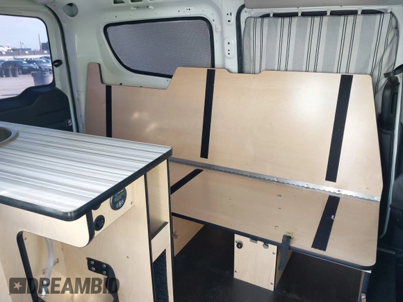 2020 Ram ProMaster City Cargo Van Tradesman with VIN ZFBHRFAB5L6R92698, listed as a IAAI auction lot 41435093 with 48,082 mi miles. Bid and sale history available at carsss.com. Image 8.