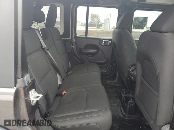 2018 Jeep Wrangler Unlimited Sport с VIN 1C4HJXDG2JW203017, выставлен на аукционе Copart как лот 51580585 с пробегом 84 377 миль миль и Списание • Salvage title. История ставок и продаж доступна на DreamBid. Изображение 10.
