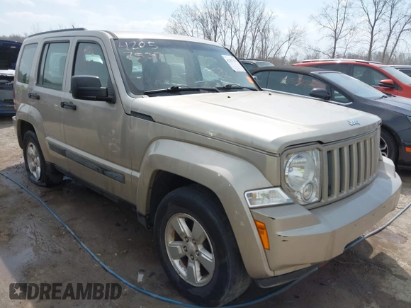 2010 Jeep Liberty Sport with VIN 1J4PN2GK2AW180299, listed as a IAAI auction lot 42057537 with 97,263 mi miles. Bid and sale history available at carsss.com. Image 1.